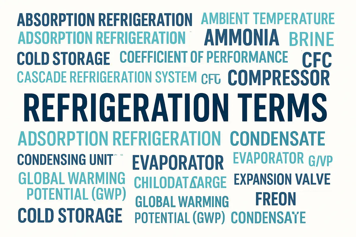 refrigeration terms and definitions