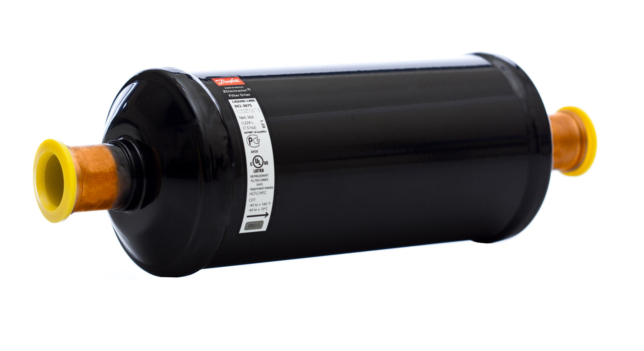 Hermetic filter drier, DCL, Steel Cu-plated