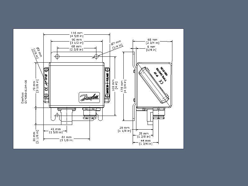 Pressure switch, KPS39