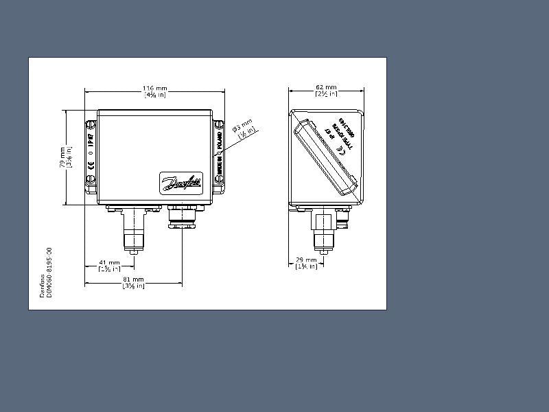 Pressure switch, KPS39