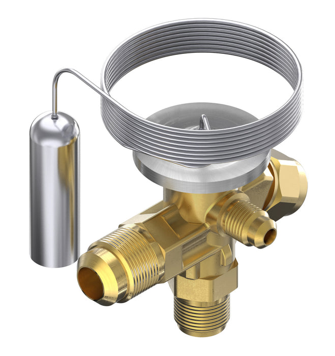 Thermostatic expansion valve, TE 2, R22/R407C