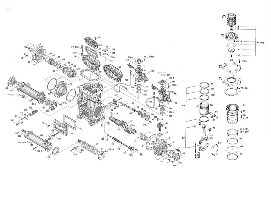 LOCK WASHER FLYWHEEL SCREW A.B.