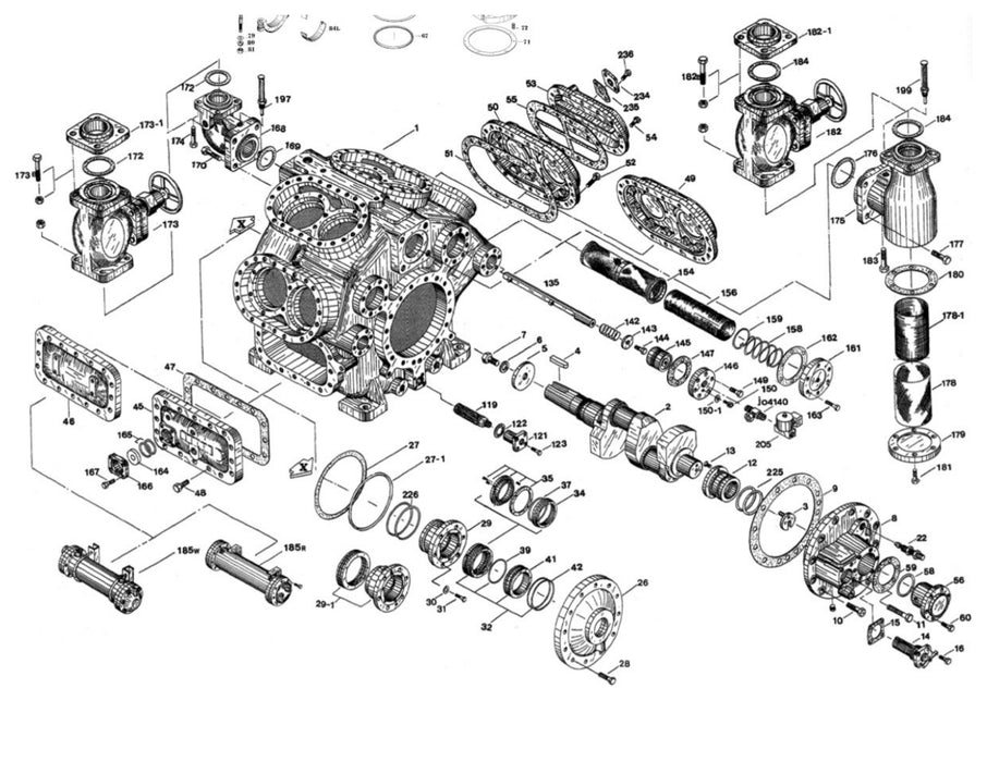 LOCK WASHER FLYWHEEL SCREW A.B.