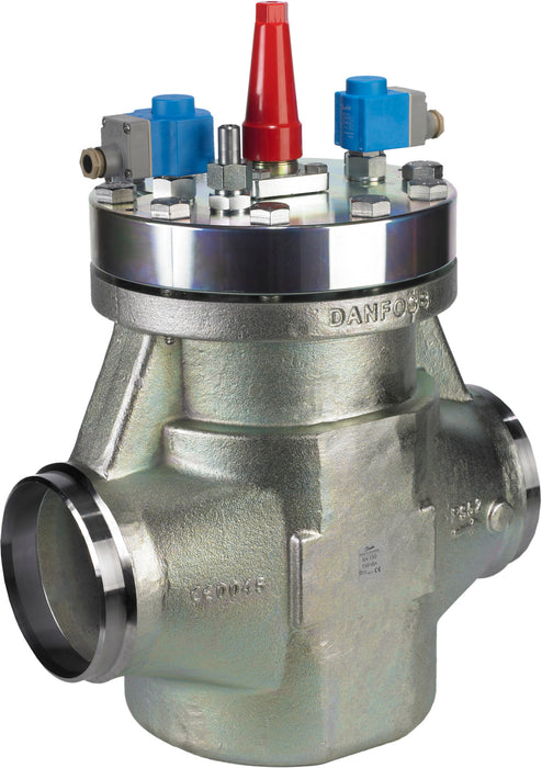 Danfoss Gas-Powered Valve with 2-Step Opening ICLX 125, 5-inch BW Connection, NC/NO Pilots (without Coils)