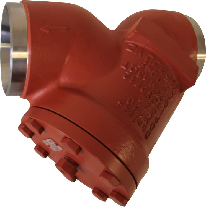 Danfoss FIA 125 Straight 5" Butt Weld 250 Micron Strainer
