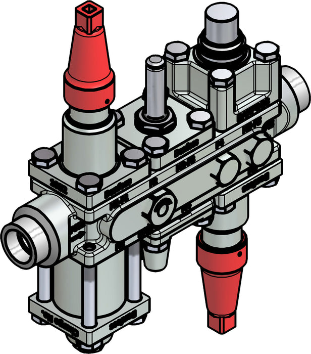 Danfoss ICF 20-6-5MB Cone B Motorized Valve Station, 3/4" SW
