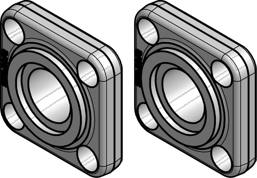 Danfoss Solder Flange Set