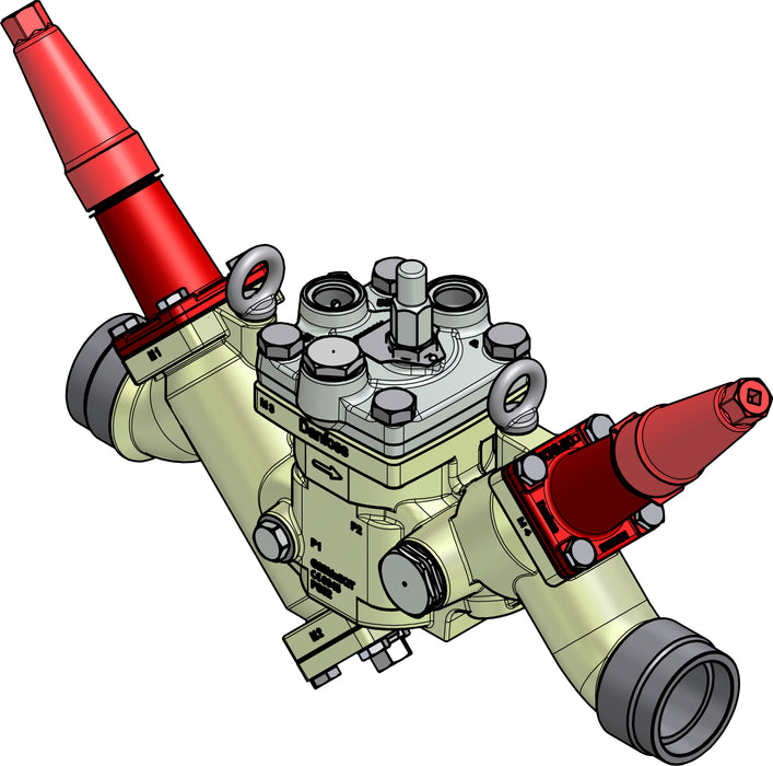 Danfoss ICF 50-4 42S32-B 1-1/4 ICS Port, 2 SW Conn, 19.5 to 102 PSIG, Stop ICS Inlet Pressure Regulator with Electric Actuator