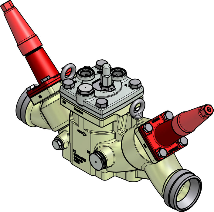 Danfoss ICF 65-3-42S65 DM 2-1/2 ICS Port 3 BW Conn, 19.5 to 116 PSIG, Stop, ICS with CVE and ICAD 1200A