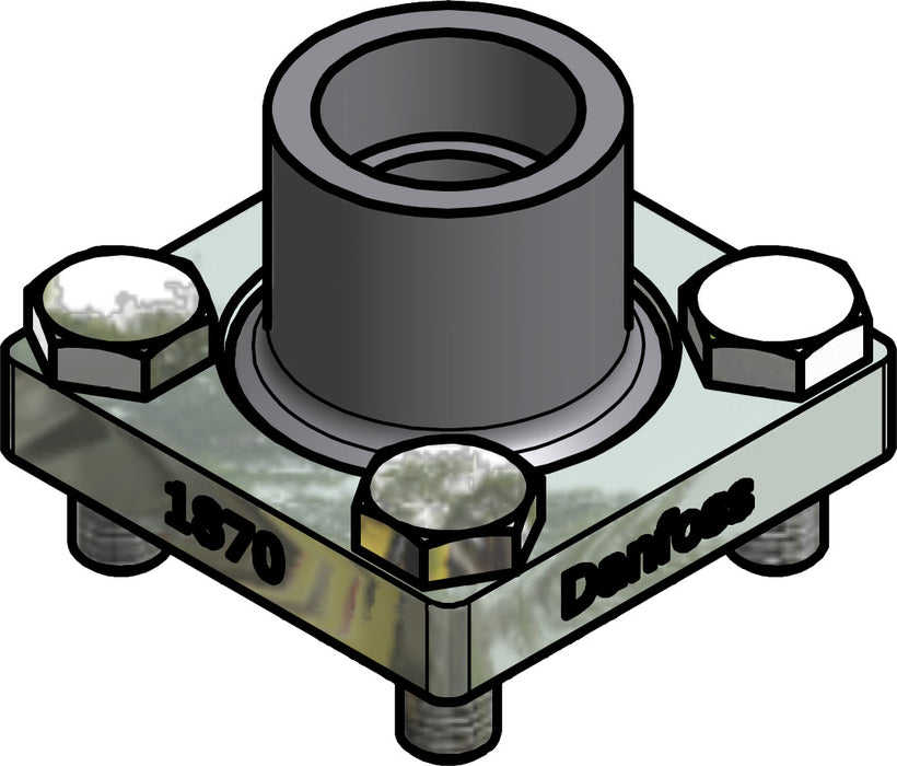 Danfoss ICFW 20 Weld Connection Module for External 3/4 in SW Connection