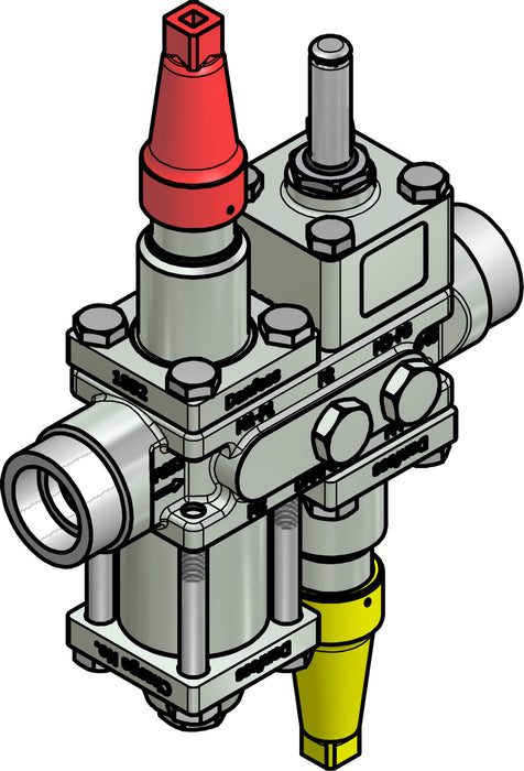 Danfoss ICF 20-4-10HRB with 1'' SW Connection Solenoid Valve Station