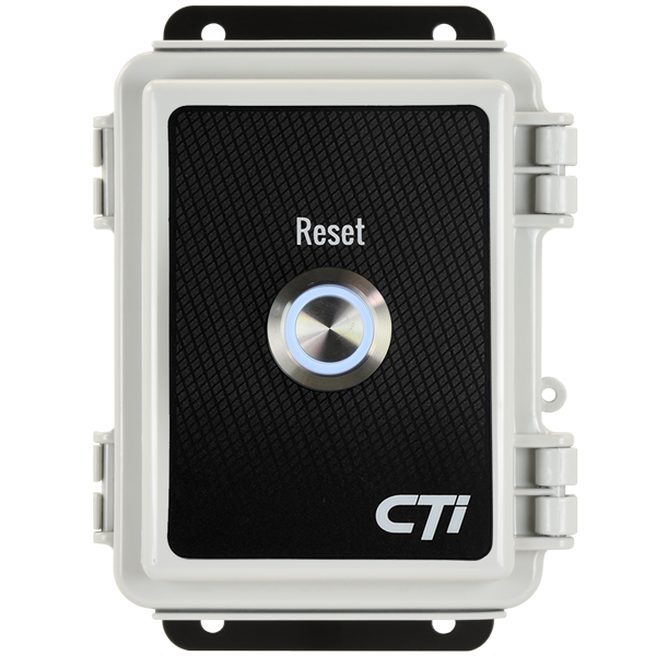 CTI SB-R1 Remote Reset Switch, 24 VDC, 1.5 Amp, IP66, NEMA 4