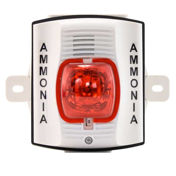 CTI SHA-120 Red Horn Strobe, 120V AC, -40°F to 150°F, NEMA 4X