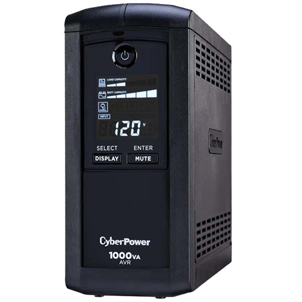 CTI UPS 1000VA LCD Battery Backup Power Supply