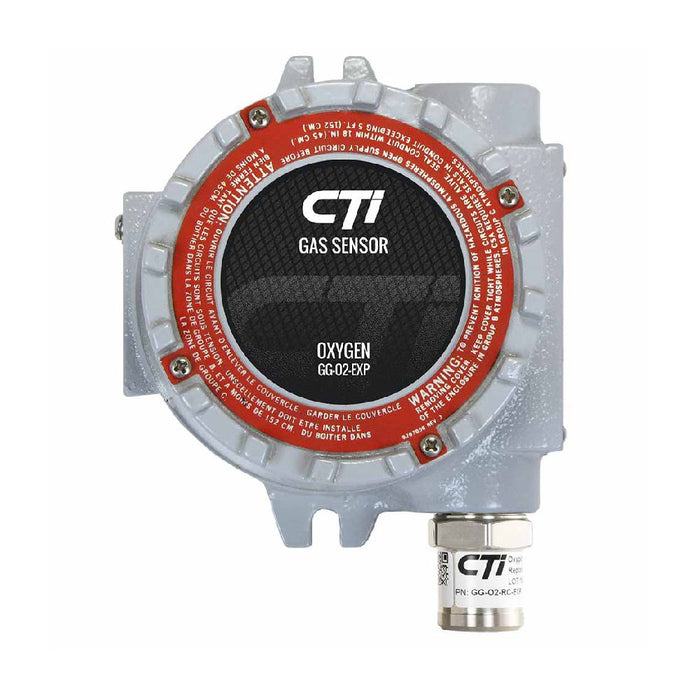 CTI Oxygen Gas Sensor - 0-25%, 4-20 mA Output