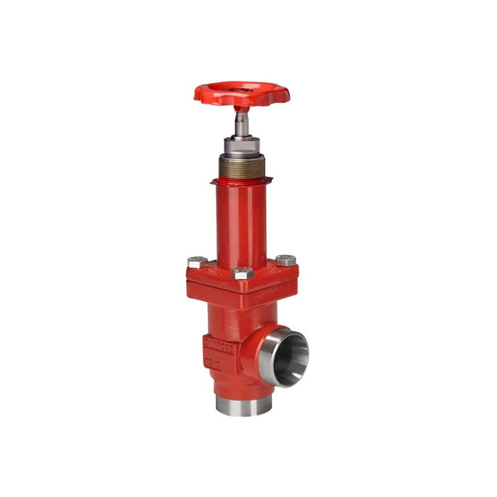 Danfoss Shut-Off Valve with Long Neck Bonnet SVA-L 15 Angle 1/2'' FPT with Handwheel