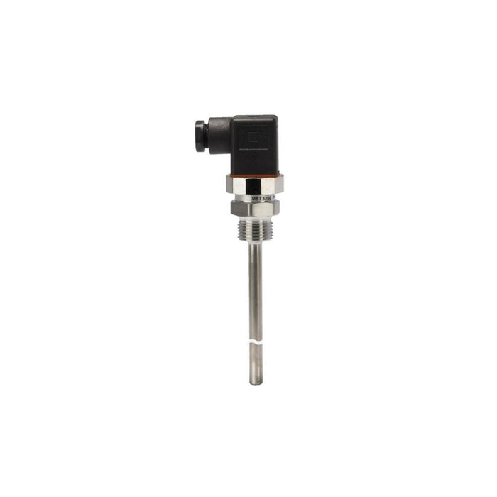 Danfoss MBT 5250 PT1000 Immersion Temp Sensor with 1/2" NPT Well, 4" Insertion Length