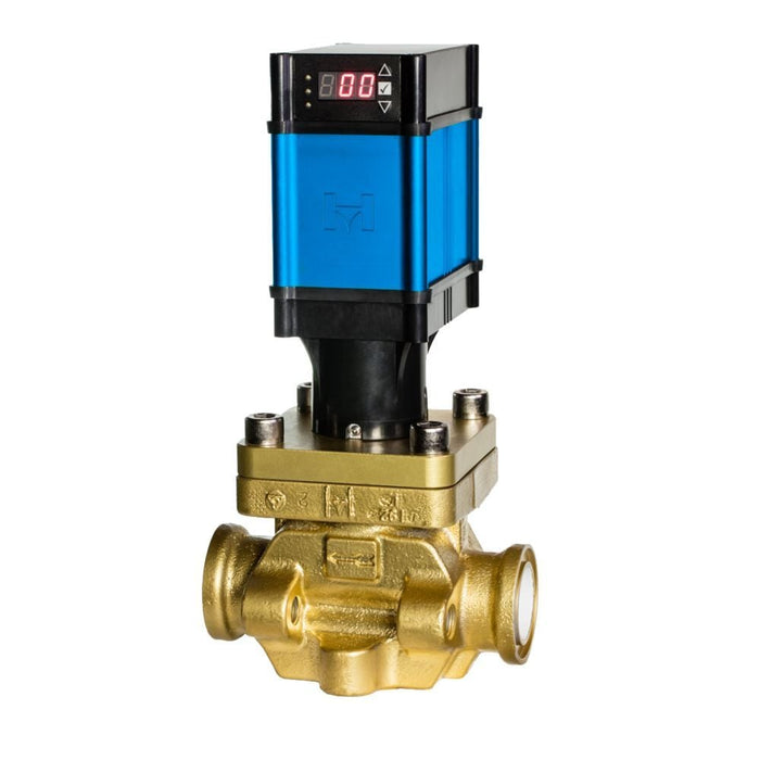 Hansen 3/4"-20mm Motorized Control Valve, Socket Weld Connections